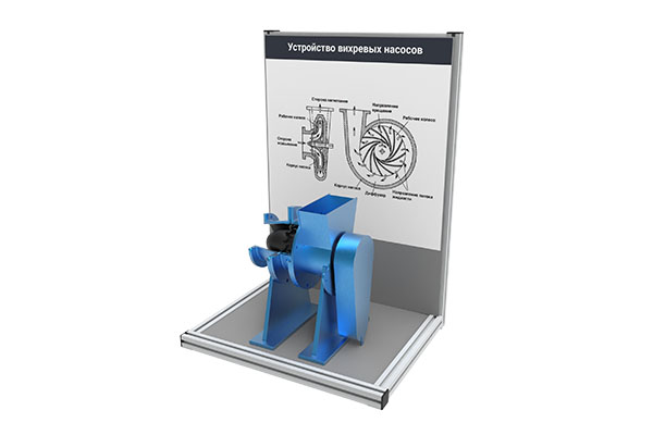 Стенд-планшет "Устройство вихревых насосов"