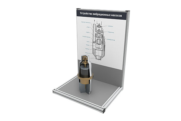 Стенд-планшет "Устройство вибрационных насосов"